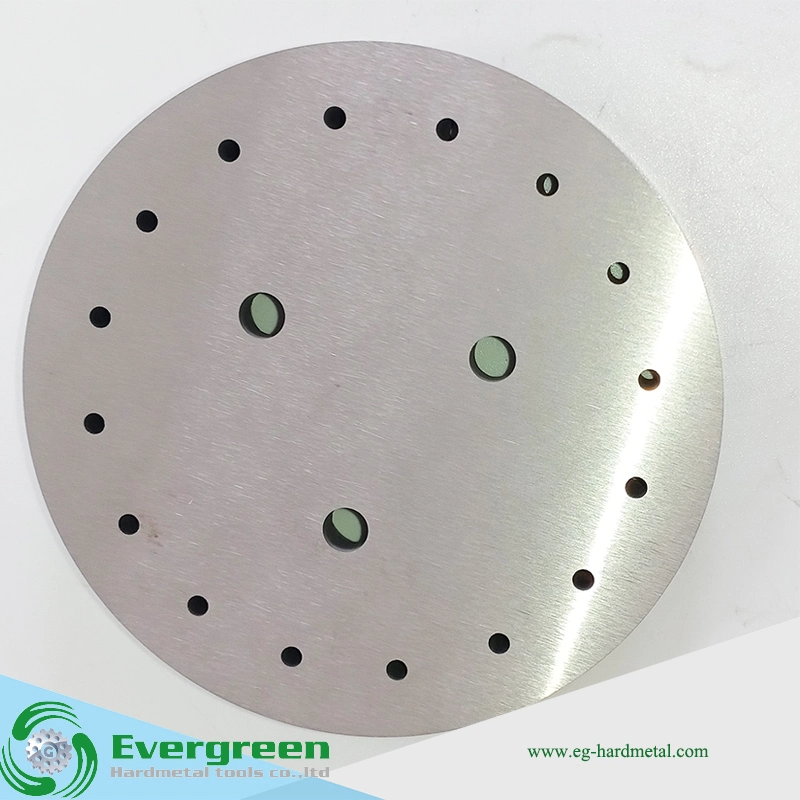 Tungsten Carbide Round Flat with Holes for Punching