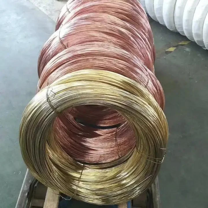 Tp1 Tp2 C10930 C11000 C11300 C11400 22 Gauge 5mm 8mm Pure Red Brass/Copper Wire