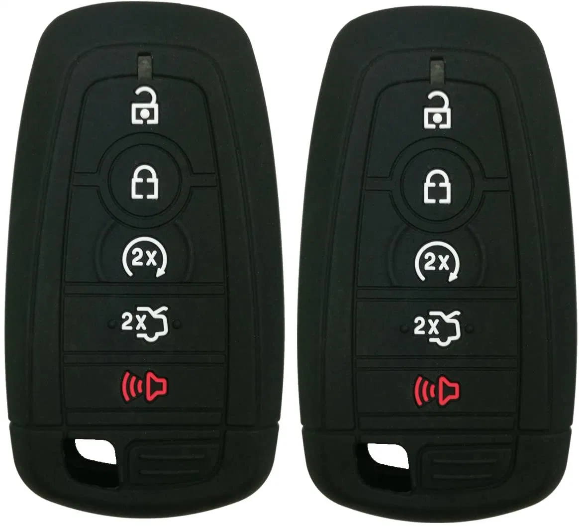 Silicone Keyless Entry Remote Control Key Fob Cover Case Protector Replacement Fit