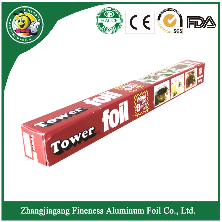 Best Selling Household Aluminum Foil Roll for Food Packaging with Low Price Aluminium Foil Small Rolls