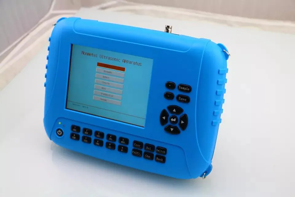 Ultrasonic Pulse Test Equipment with Velocity Non Metal Ultrasonic Detector