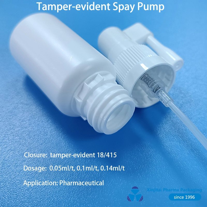 20ml HDPE Tamper Evident Topical Spray Bottle for Pharmaceutical