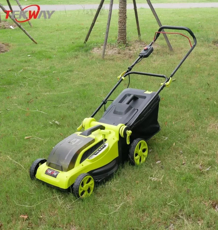 Lithium Lawn Mower 36V Grass Cutter Adjustable Cutting Height 38cm Cutting Size