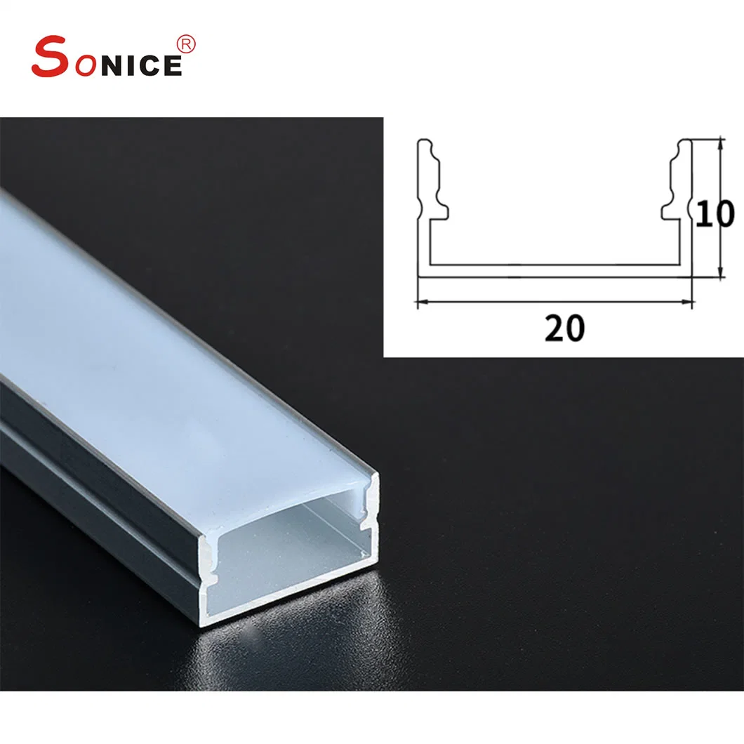 P2010W64 Black Drywall LED Channel for Wall and Ceiling