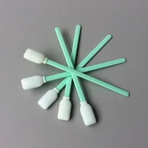 Lint Free Soft Foam Swab Stick for Optics Cleaning in Good Quality