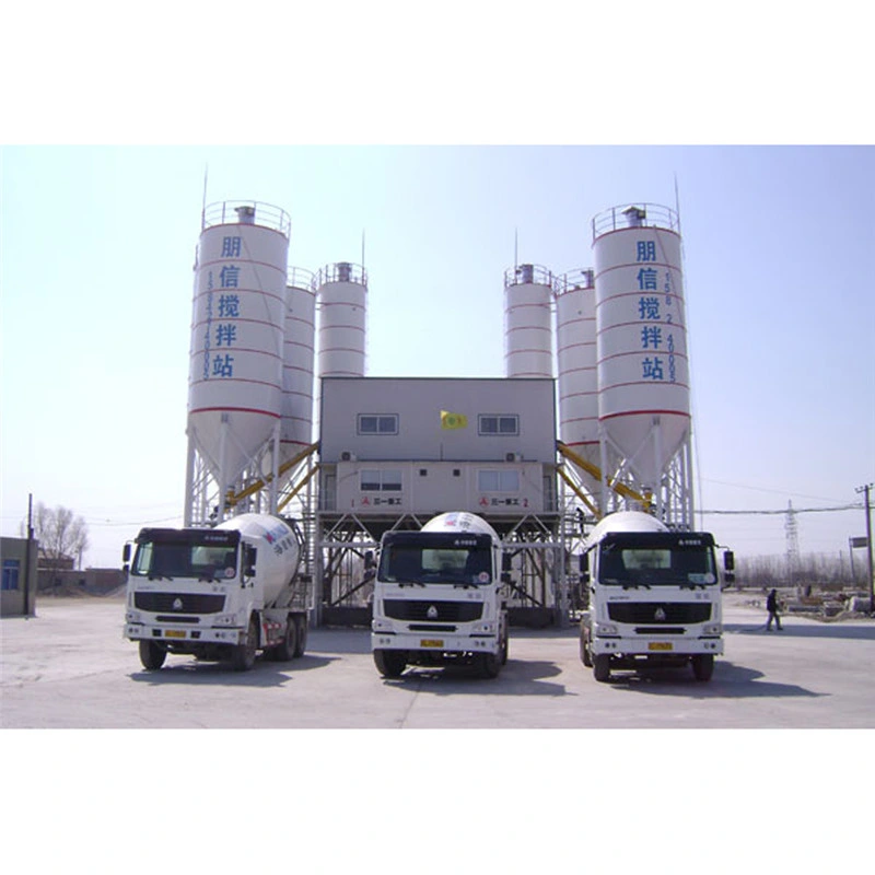 Sany Hzs60f 60m3/H Mobile Concrete Batching Plant Price