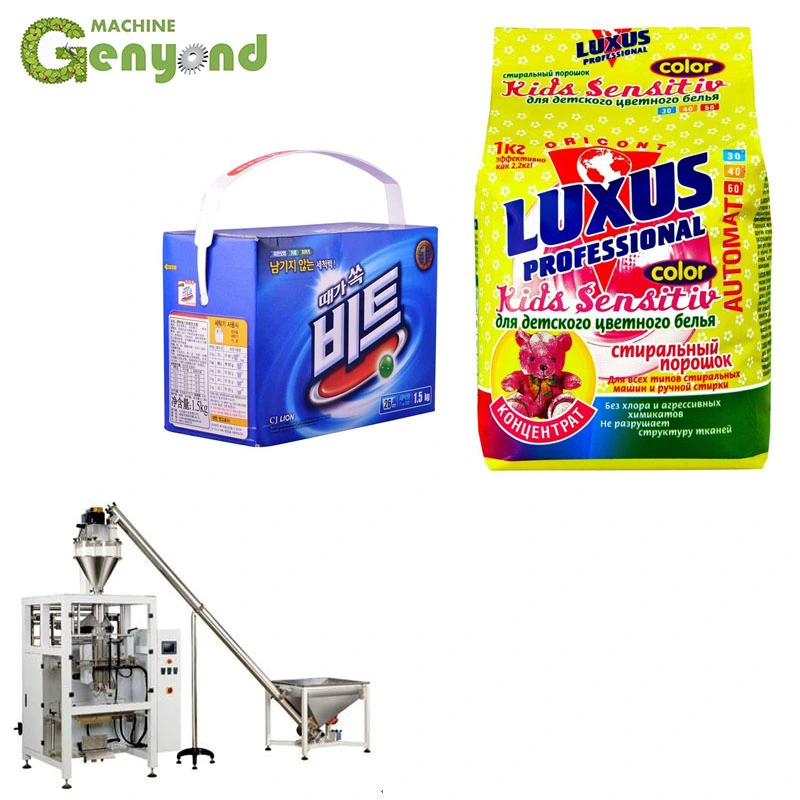 Genyond Laundry Washing Detergent Powder Making Filling Packing Manufacturing Production Line