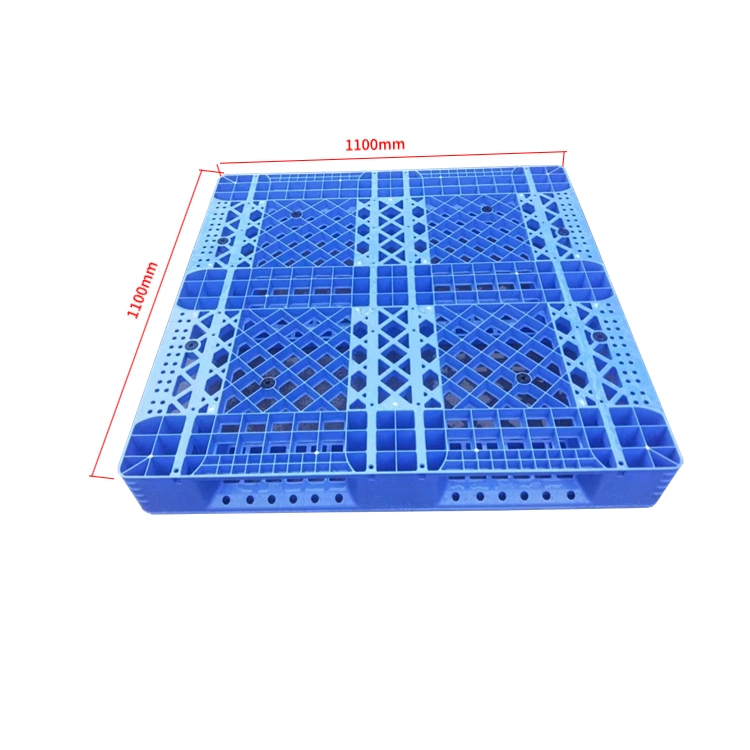 Palete de plástico convencional de entrada de 4 vias para transporte Mercadorias novas