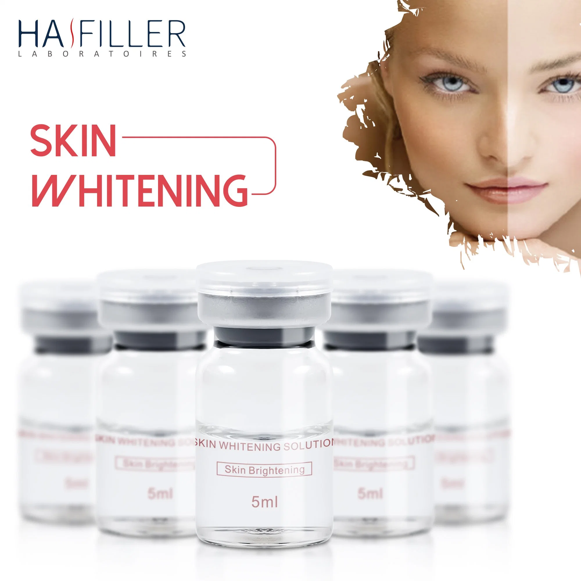 Authentification ce vitamine C glutathion injection peau blanchiment Mésothérapie injectable