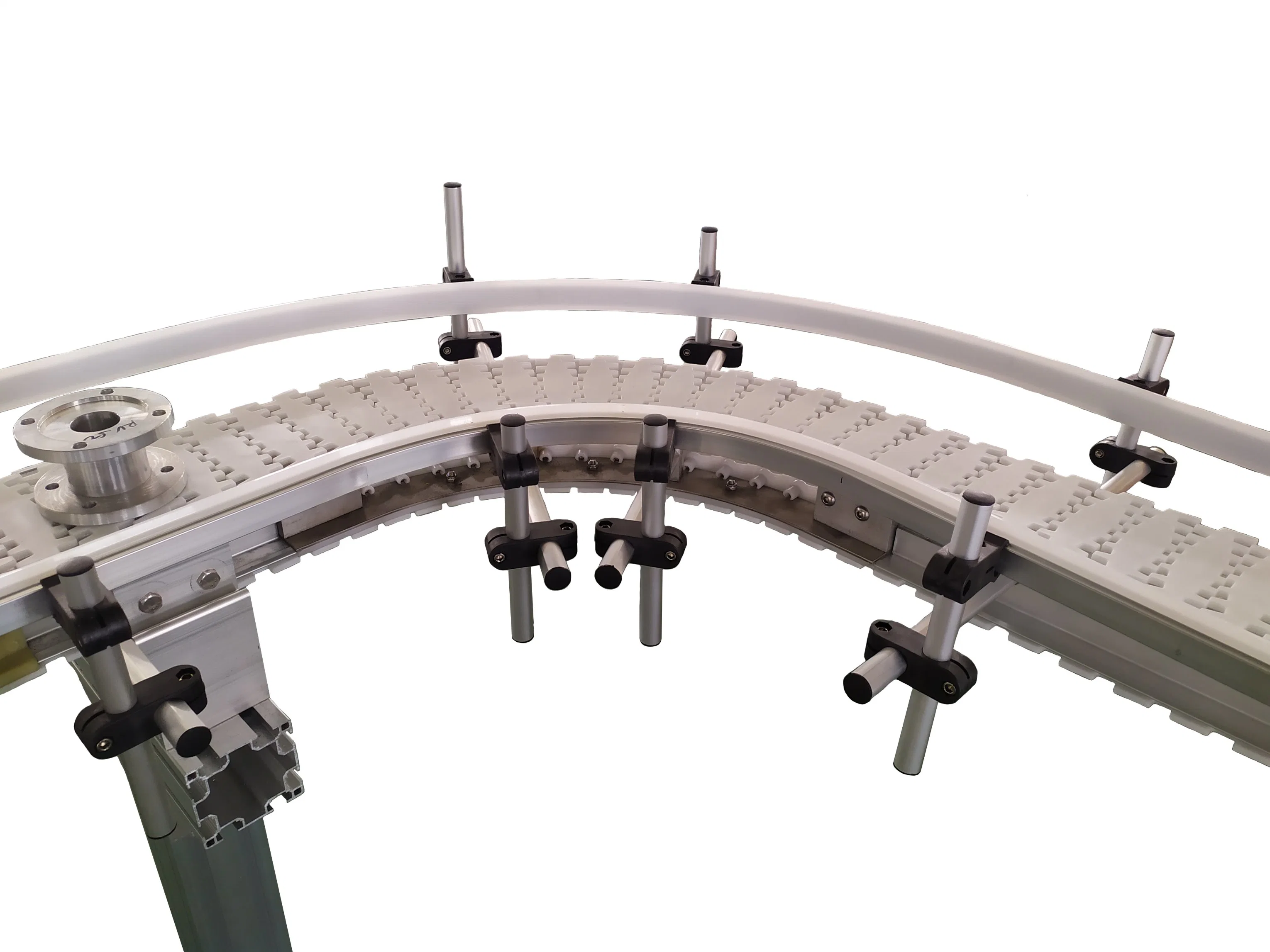 Hairise 140mm Width Flexible Chain Conveyor System with Aluminum Profile