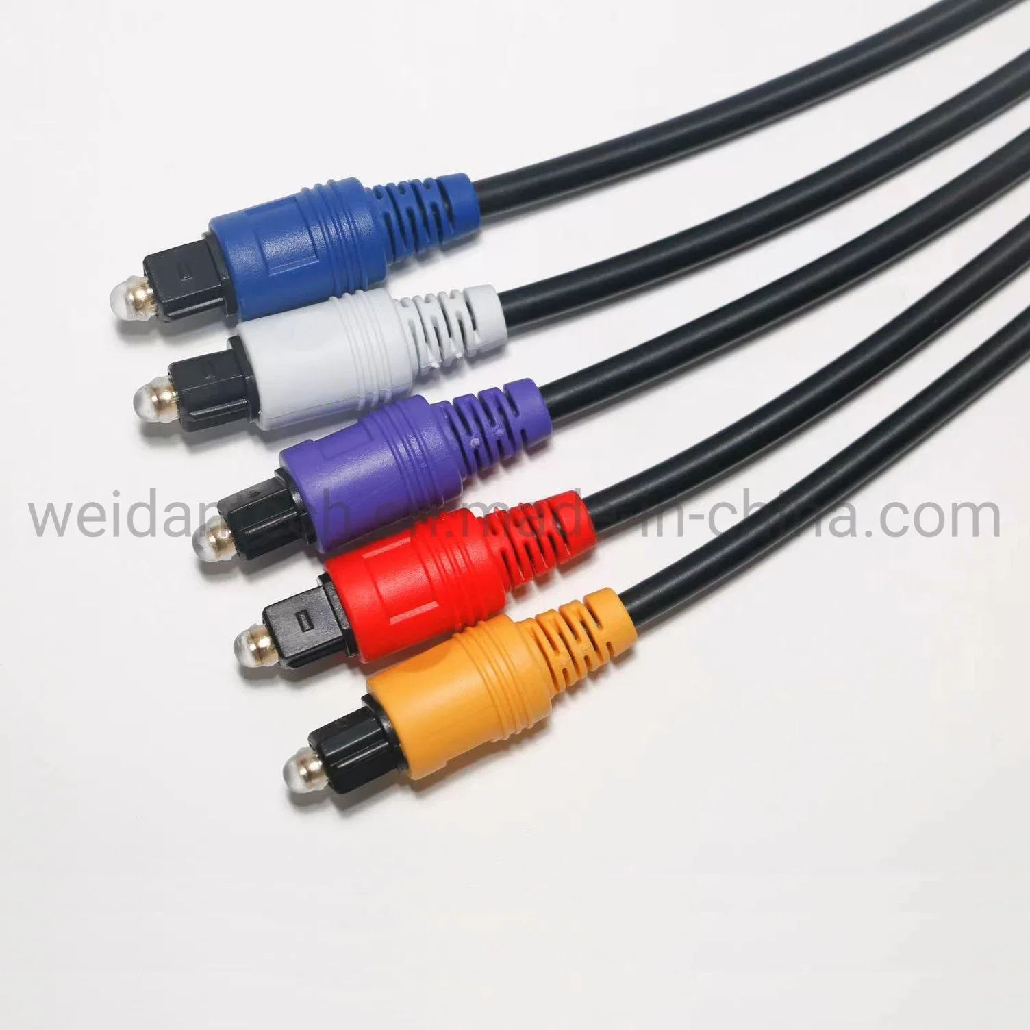 Toslink audio Cable, with different popular design connector