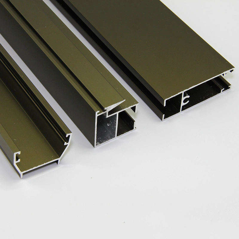 Powder Coating Casement Aluminum Extrusion Section