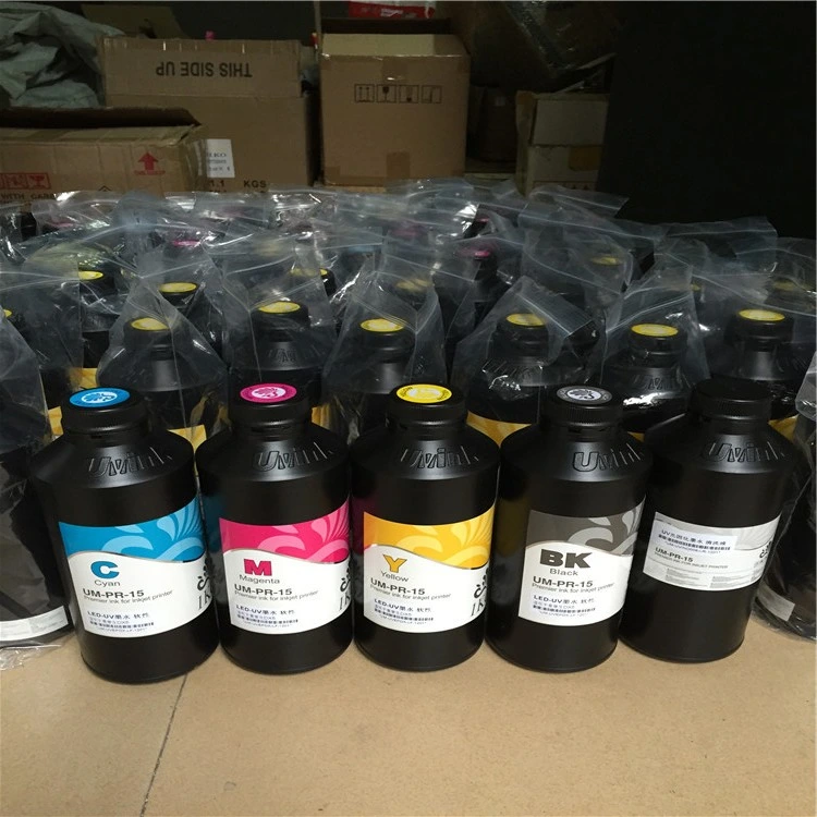 Ricoh Gen5 UV Ink for Print Head Materials Like Glass/Wood/Plastic/PCB/PVC