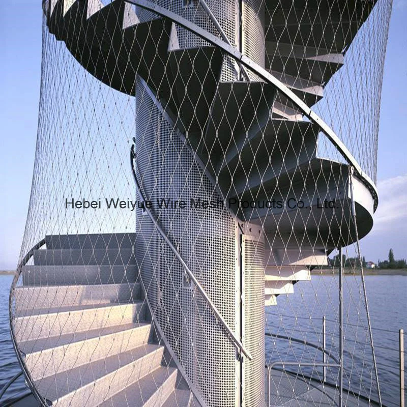 Stainless Steel Staircase Railing Mesh for Protection