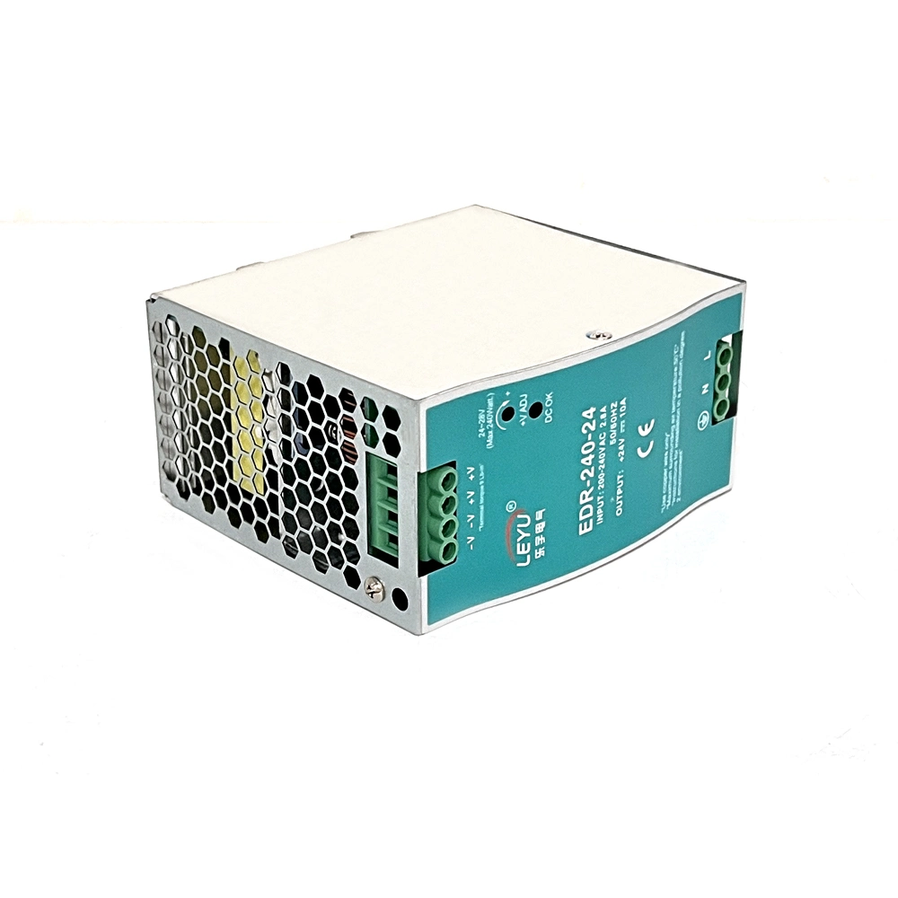 EDR-240-24 240W 24VDC 10A DIN Rail Switched Mode Power Supply