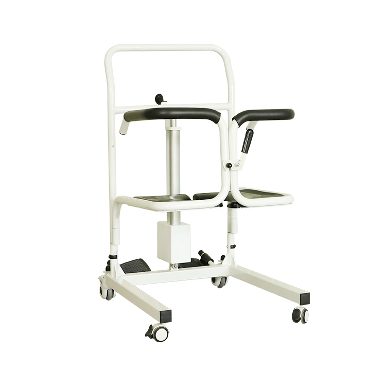 Electric Lifting Chair with Commode Seat Transfer Chair to Bed Transport Machine for Patients Waterproof