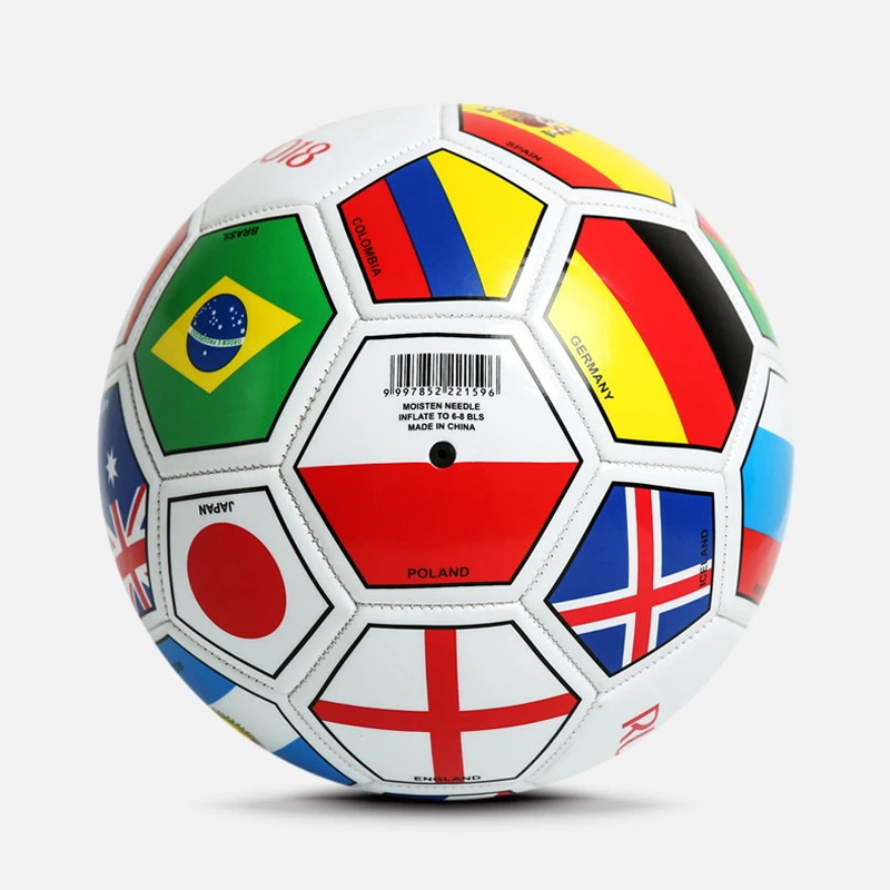 Fußball-WM-Landesflagge zur Promotion