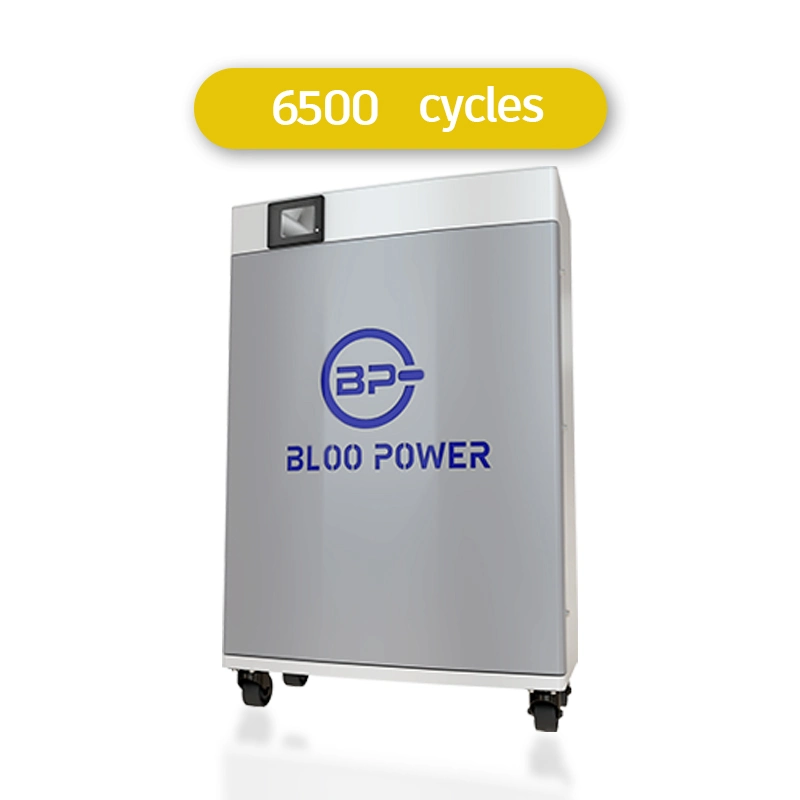 Bloopower 10kw 10kwh 20Ah 400 Ah 48 volt pour la maison de l'éclairage résidentiel 10kwh100ah Li Ion Smart System ESS ménage la puissance de la chambre