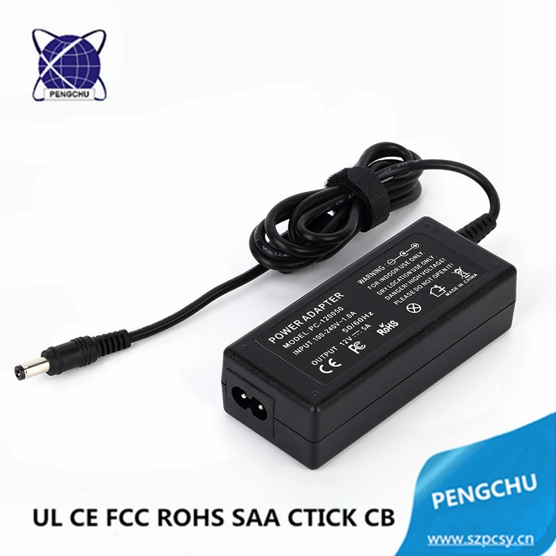 desktop 60w 24v 2.5a power adapter 24 volt power supply with UL CE FCC RoHS SAA CB