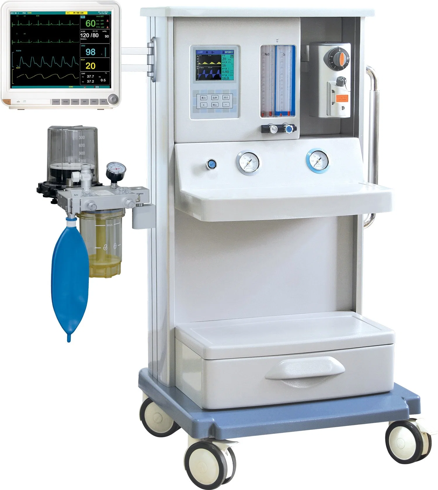 الطب الدقيق ماكينات مخدر فائقة جينلينج-820 آلة التخدير