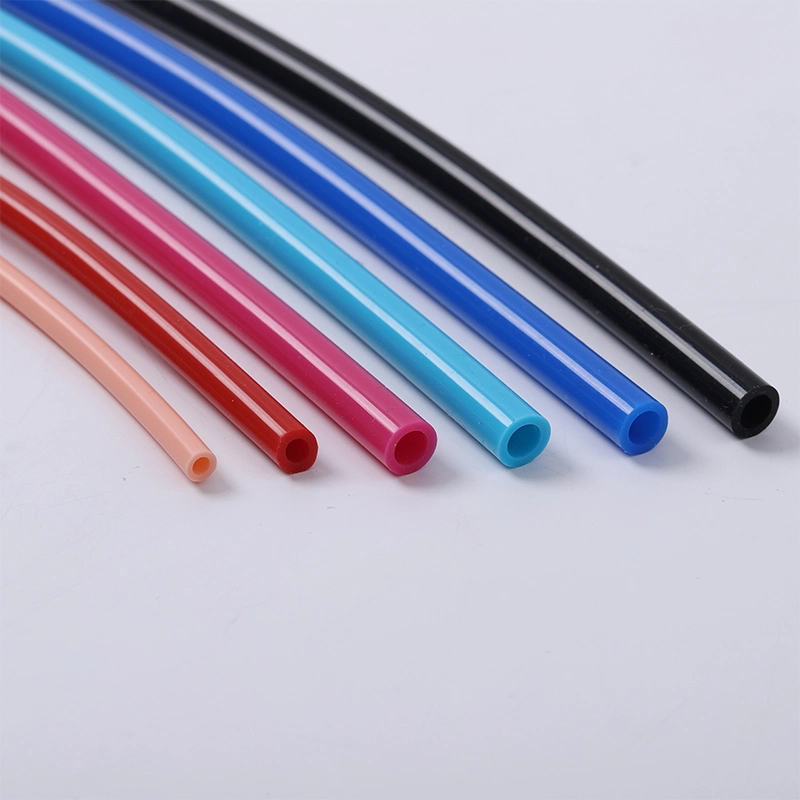 Factory Sale Food Grade Colorful Silicone Drinking Tube Pipe Suction Connecting Tube