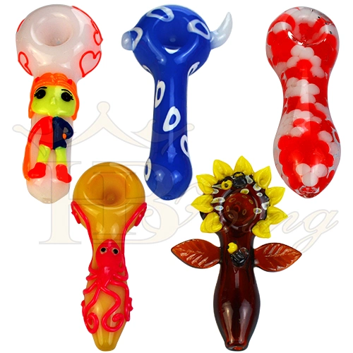 Glass Pipe Oil Burner/ Water Straw Pipes / Holder for Smoking Pipes