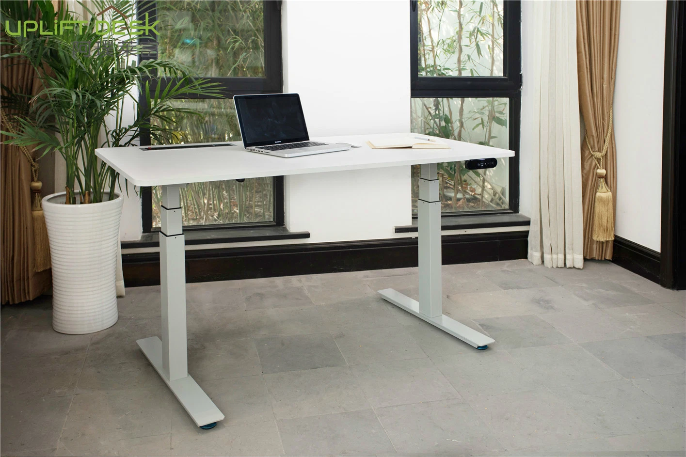 Ud1 Electric Height Adjustable Office Computer Single Adjustable Student Desk