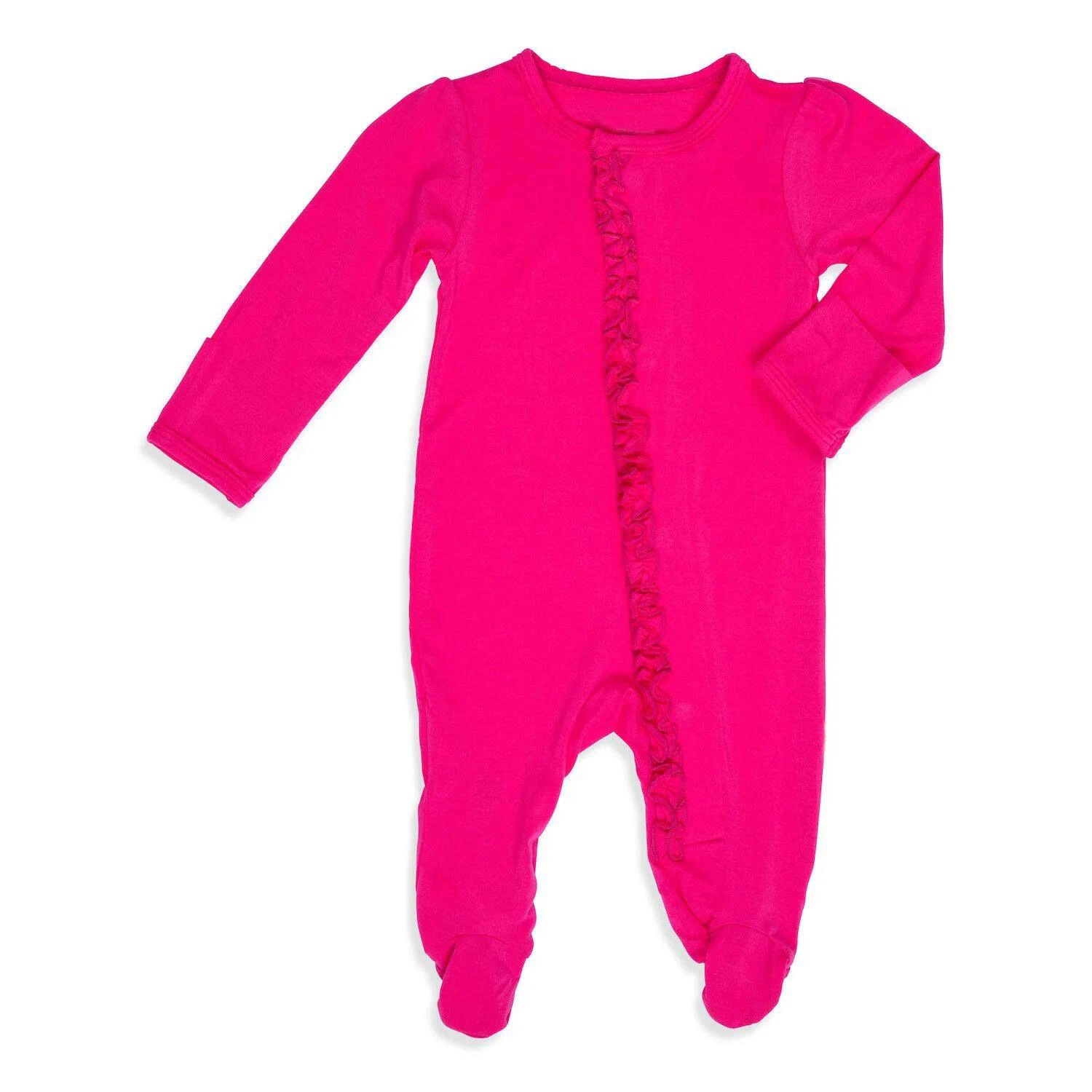 Custom Made Easy-Close Modal Coverall Jumpsuit Footie Baby Sleepwear Baby Wear