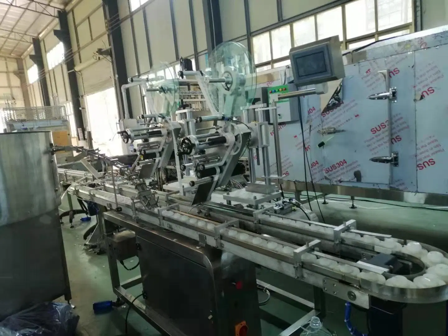 220V 380V PLC Control Bottling Capping Filling Sealing Packing Assembly Line