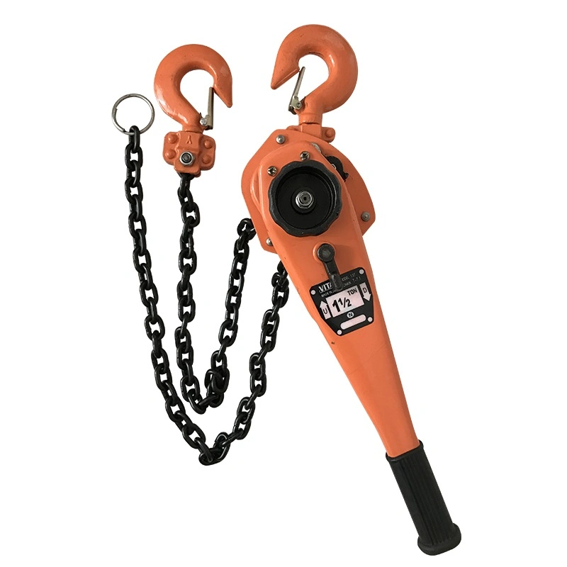 Lever Chain Pulley Block Ratchet Chain Block for Building Construction