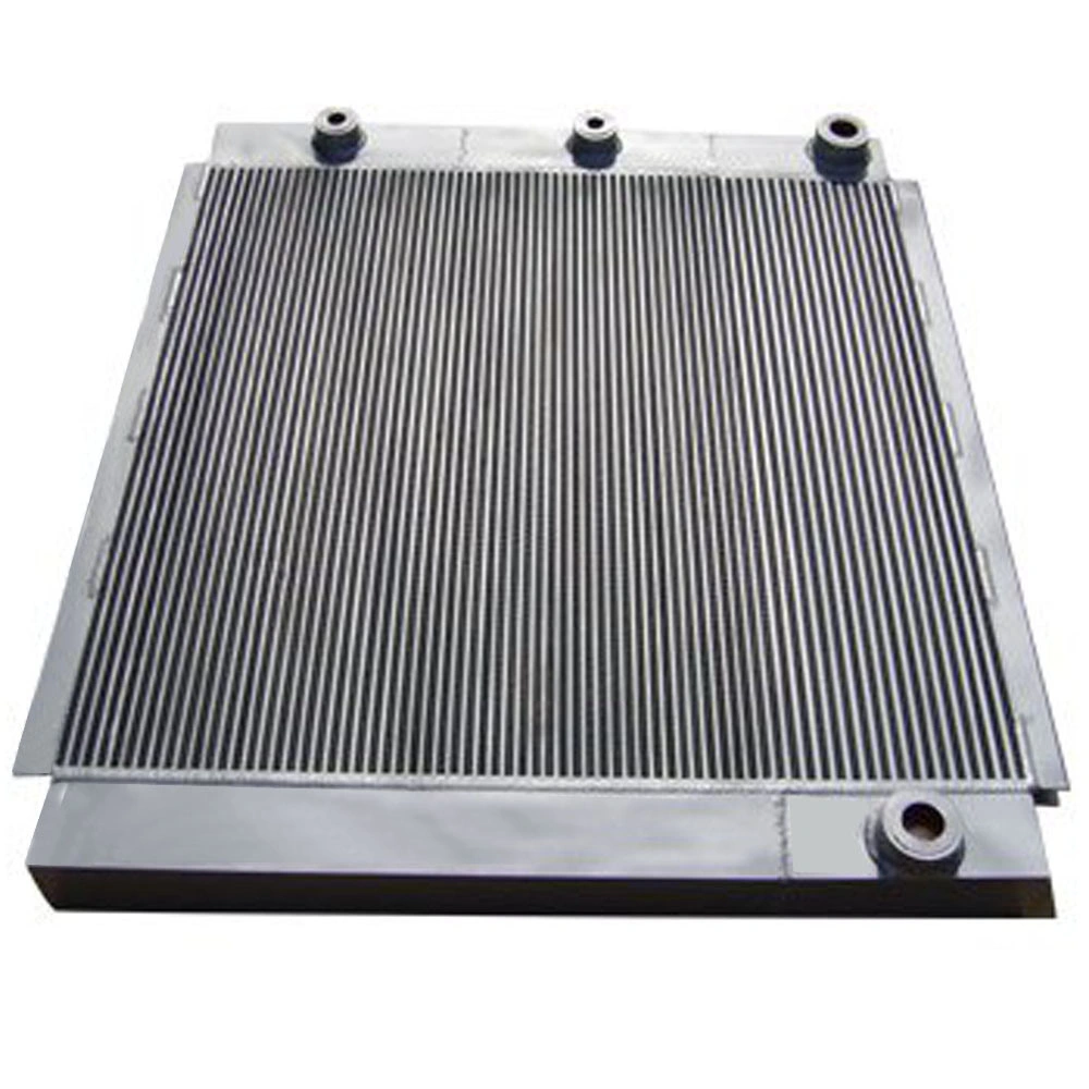 Aluminum Air Compressor Cooler Plate Type Air Cooled Heat Exchangers