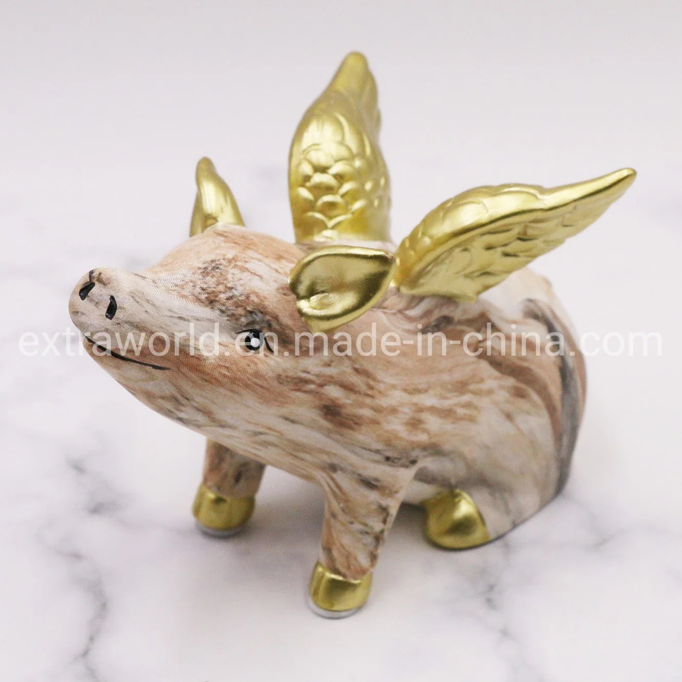 Hot Selling Novelty Gifts Pig Shape Piggy Bank Ceramic Coin Bank