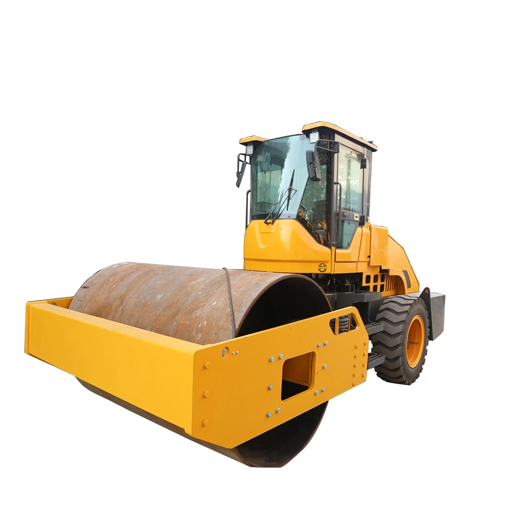 Small and Medium-Sized Vibratory Roller 6t Rear Rubber Wheel Compactor Front Steel Wheel Hydraulic Roller