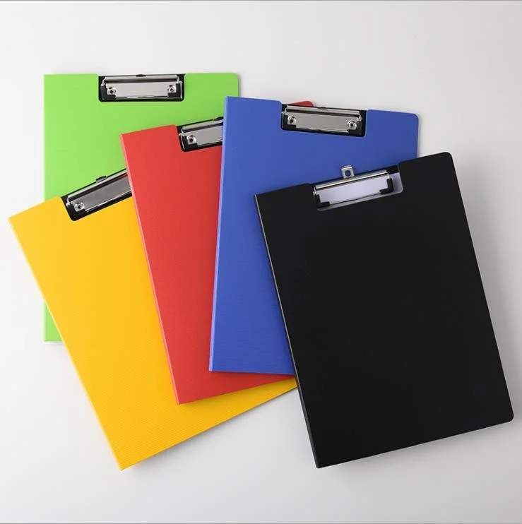 Wholesale Stationery Supply PP Foam A4 Clipboard File Folder PVC Plastic Paper Office Hanging A4 Box File Folder