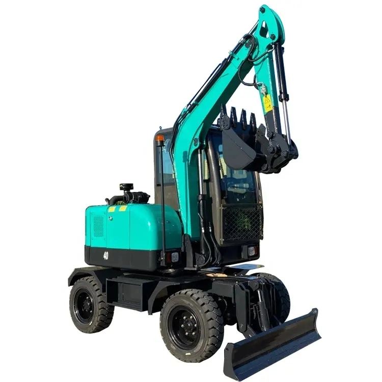 Maquinaria de construcción Volvo Design 13 Ton Wheel Excavator para la venta