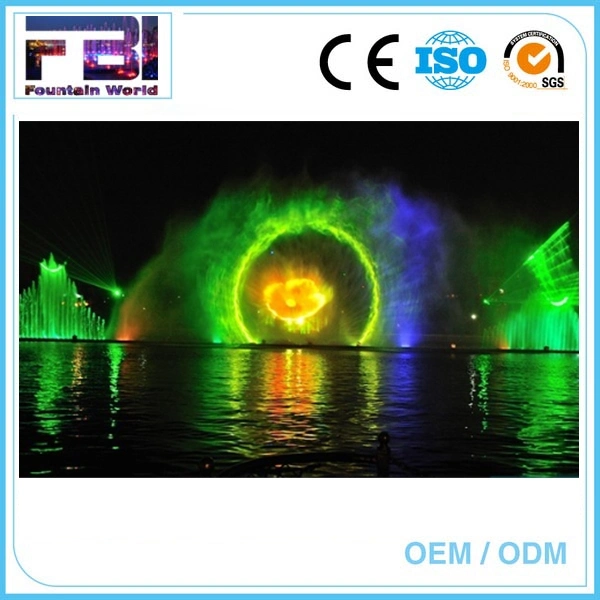 20000lm Projector Outdoor Large Decorative 3D Water Screen Movie Fountain