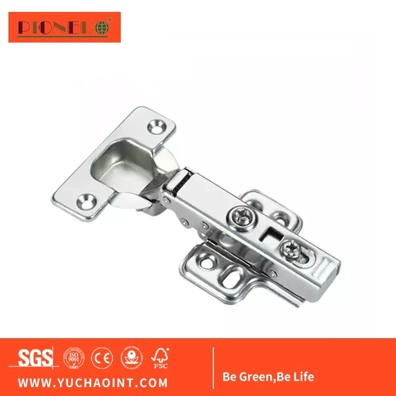 Hot Sale Adjustable Soft Closing Stainless Steel Hydraulic Cabinet Concealed Door Hinge Furniture Hardware