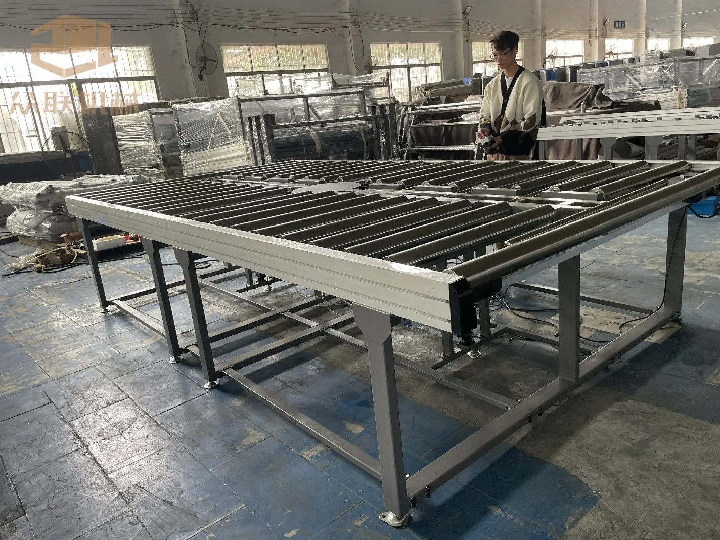 Quality Checking Part of Mattress Production Line