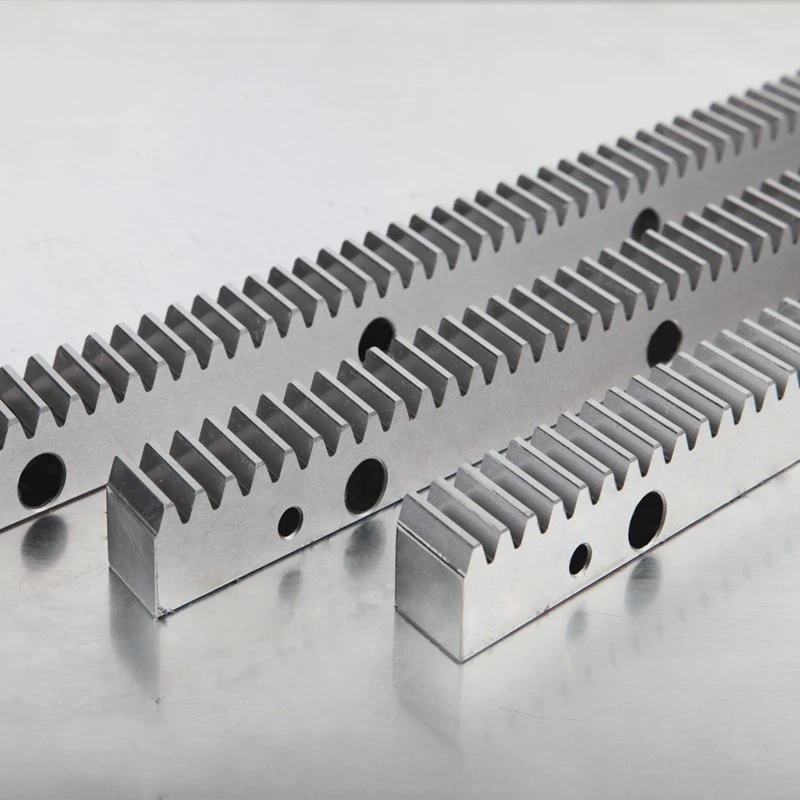 Customized Straight Rack with Mounting Holes 1m/1.5m/2/2.5/3m Any Length for CNC