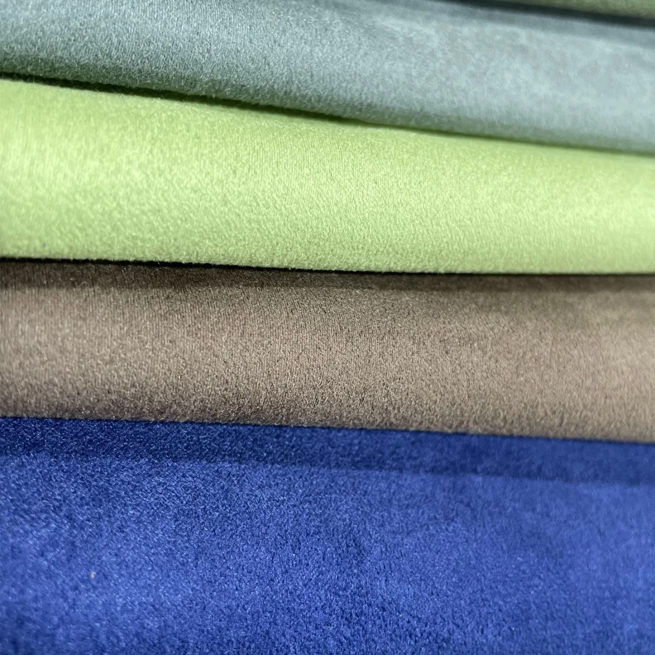 100% Polyester Fournisseur Chinois Tissu d'ameublement en suède tissé pour coussin de couverture
