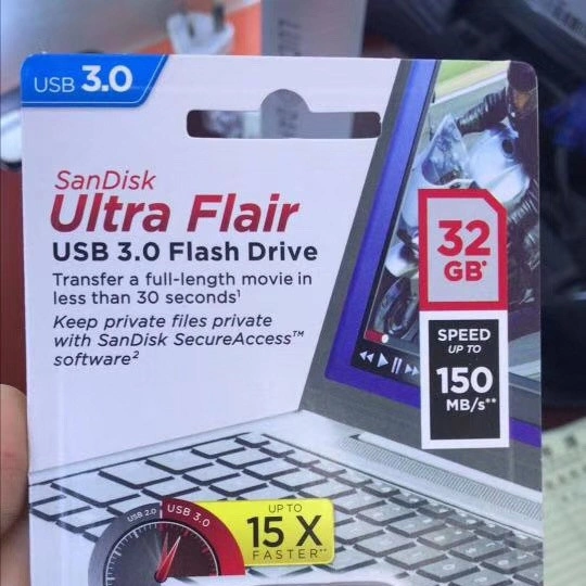 محرك أقراص USB 2.0/3.0 USB Flash الأصلي CZ410 بسعة 32 غيغابايت و128 غيغابايت محرك أقراص سعة 256 جيجابايت مزود بذاكرة مصنوعة من قلم أسود U قرص صغير