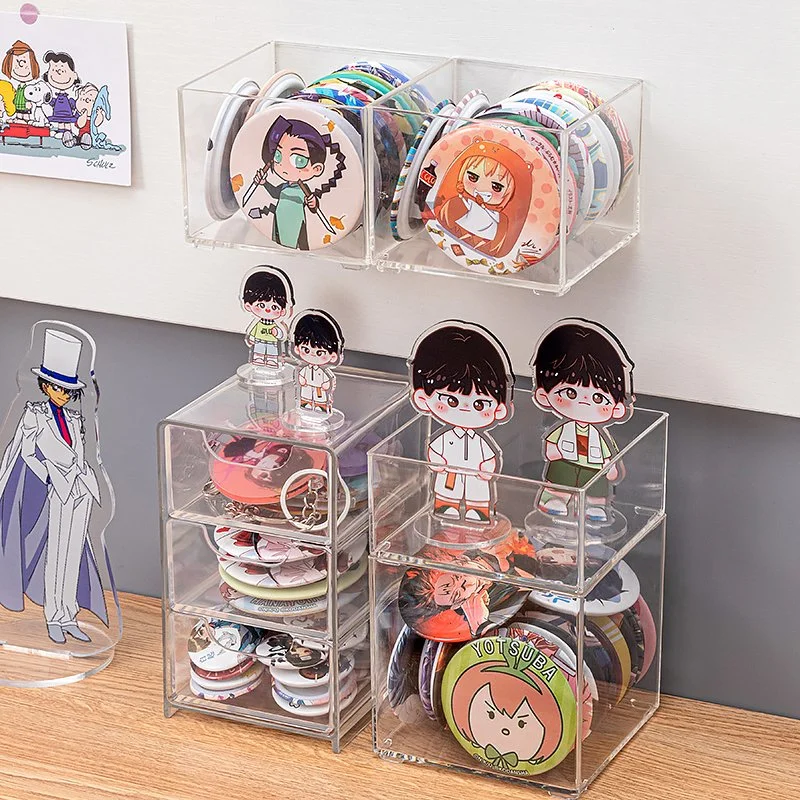 Hanging Badges Display Container Storage Box