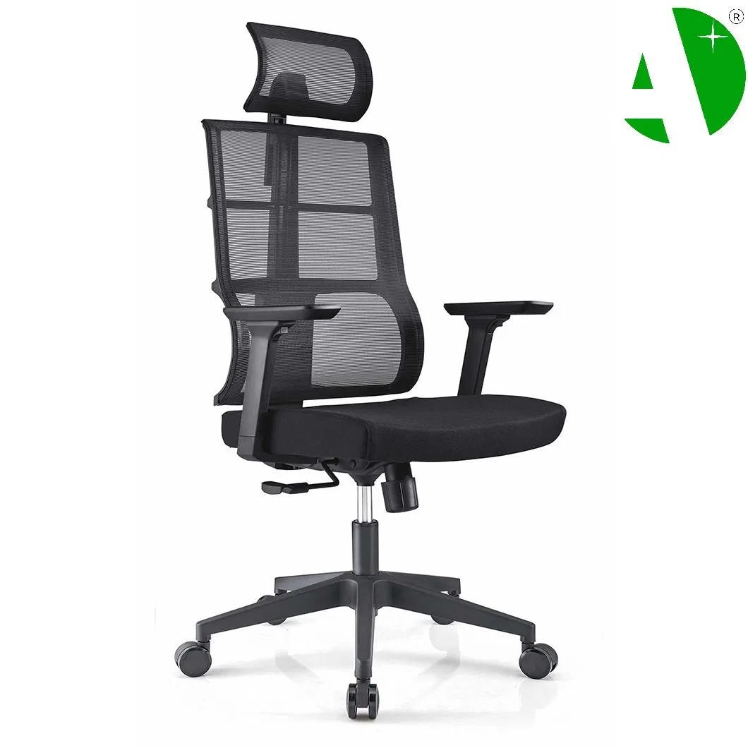 Ergonomisches Netz Holz Leder Swivel Besucher Gaming Bürostuhl Startseite Möbel