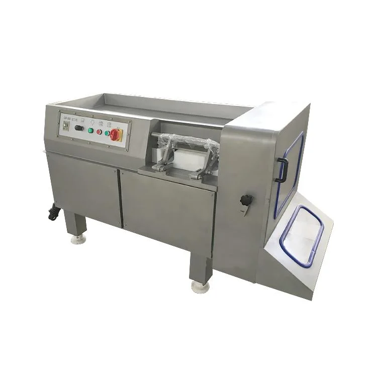 Machine à découper les cubes de viande fraîche congelée presse-purée de viande fraîche Machine à découper le cube de viande congelé trancheuse à découper la viande Machine à cinder machine à hachir machine à hachir