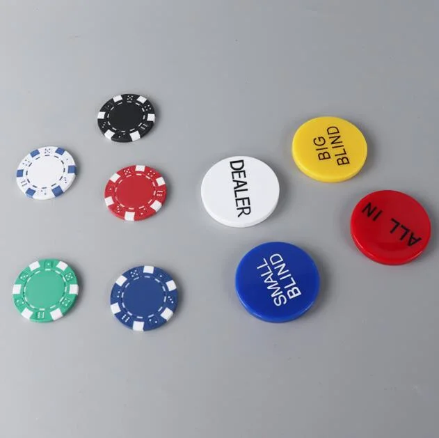 14G Clay Casino Texas Hold&prime; Em Poker Chip Set Metal Coins Dollar Clay Poker Chips Club Accessories