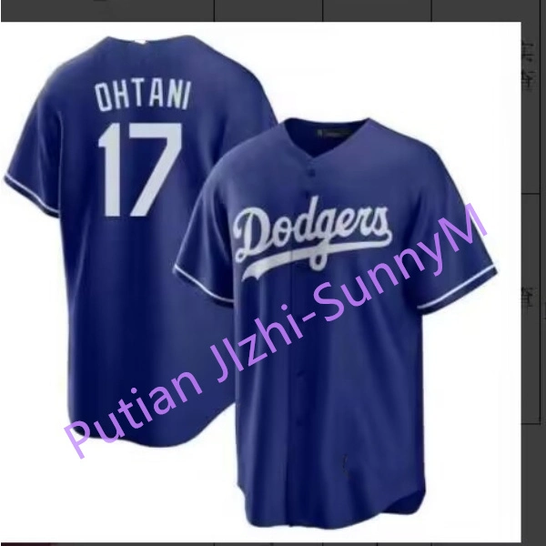 Großhandel/Lieferant Dropshipping Männer Los Angeles Dodgers Shohei Ohtani White Home Replica Player Trikot Authentic Limited Player Trikot