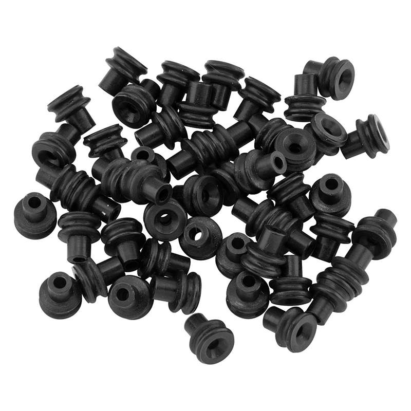 Custom Silicone Rubber Waterproof Wire Seal Parts for Connectors