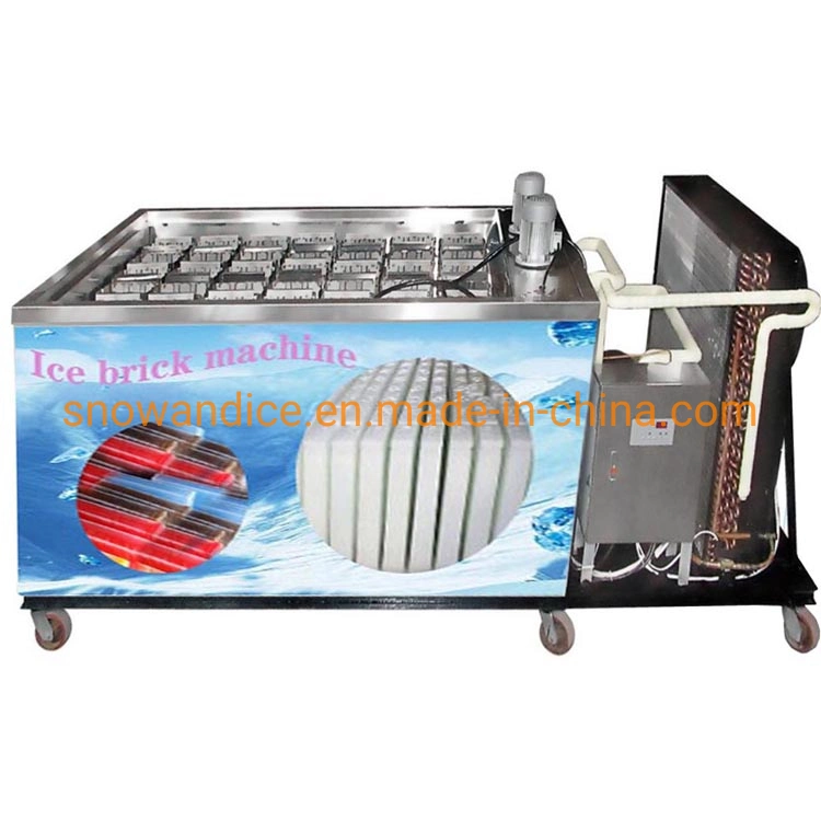 Tunnel Big Ice Cube Maker 2000kg Ice Block Machine