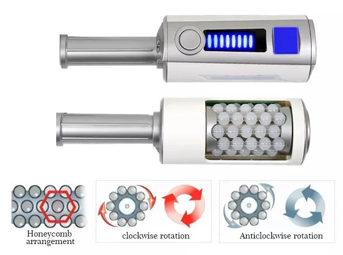 Masaje de rodillo de bolas interno Cavitación de vacío moldeamiento corporal Eslimming Anti-arrugas Máquina de rodillos celulitis