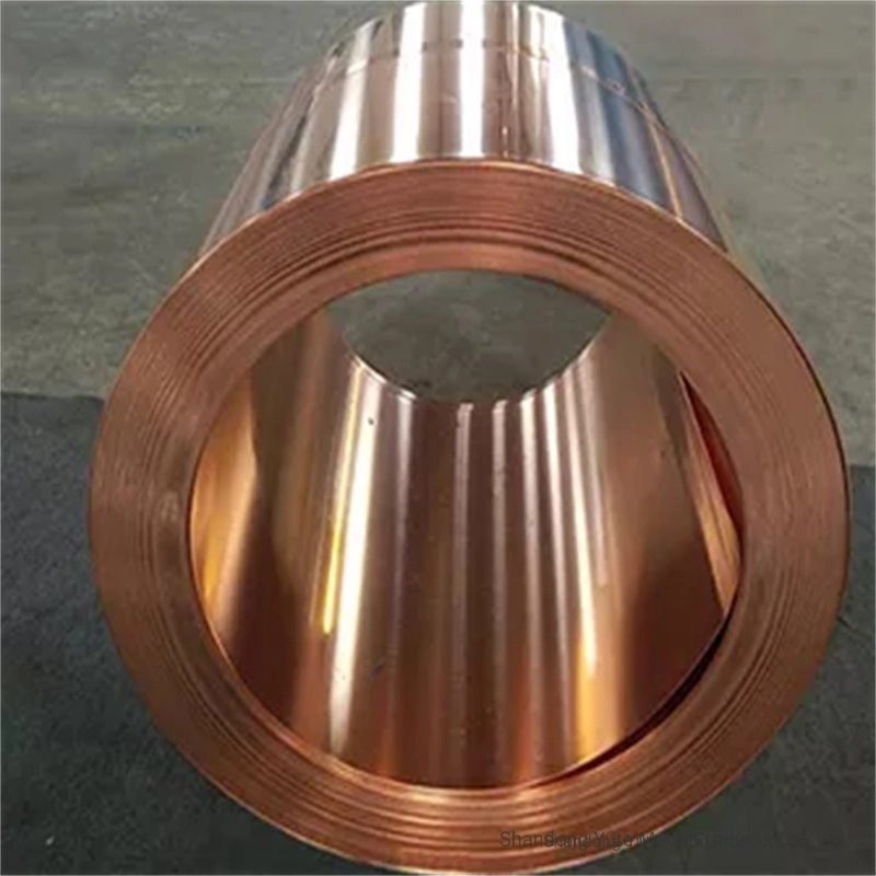 Fábrica de Cobre Coil Ventas directas de Rendimiento de alta calidad/alto costo Estándar Nacional T1, T2, T3, TU1, Tu0, TU2, TP1, TP2 ASTM C10100, C10200 bobina de cobre rojo / bobina de cobre rojo